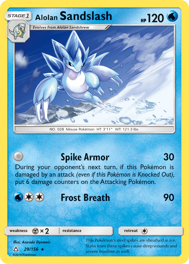Alolan Sandslash — SM - Ultra Prism #29/156