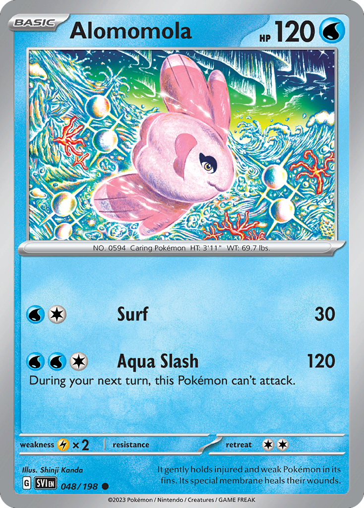 Alomomola — SV01: Scarlet & Violet Base Set #048/198