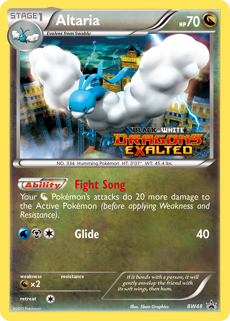 Altaria — Black and White Promos #BW48