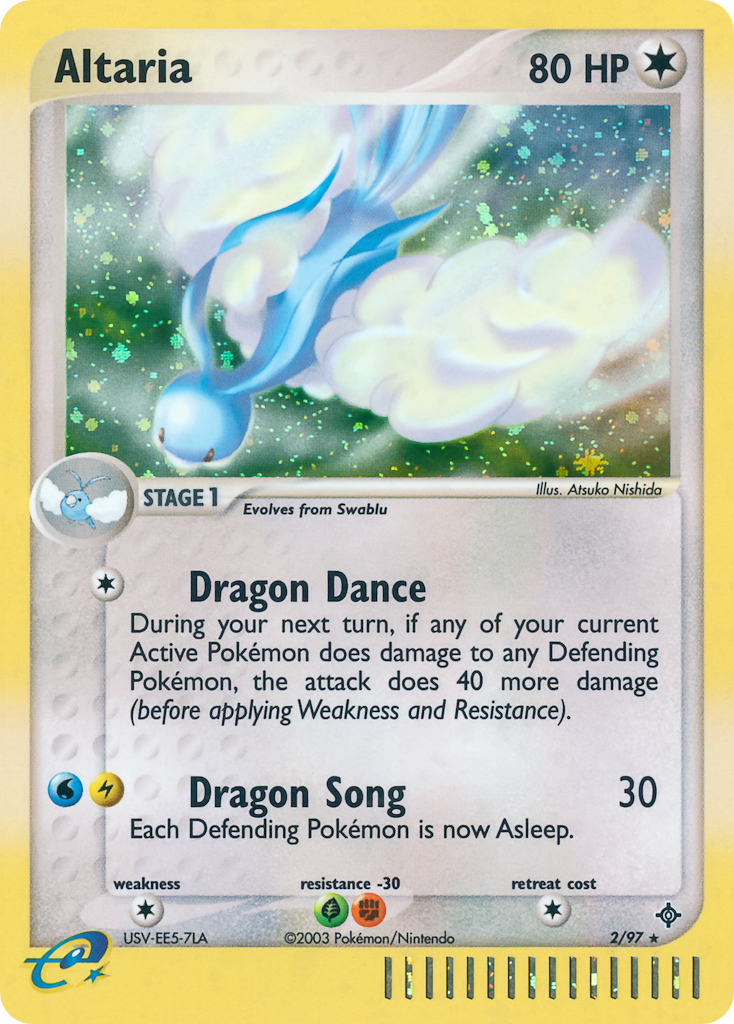 Altaria — Dragon #2/97