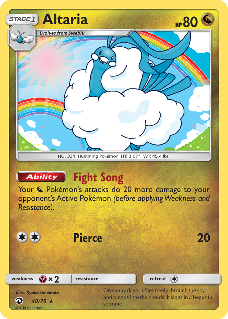 Altaria — Dragon Majesty #40/70