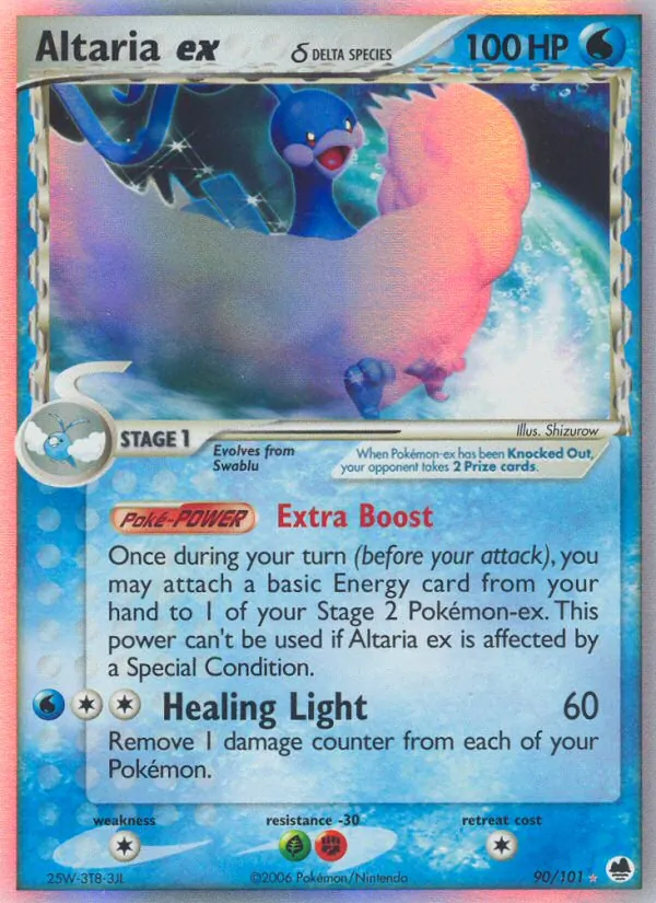 Altaria ex (Delta Species) — Dragon Frontiers #90/101