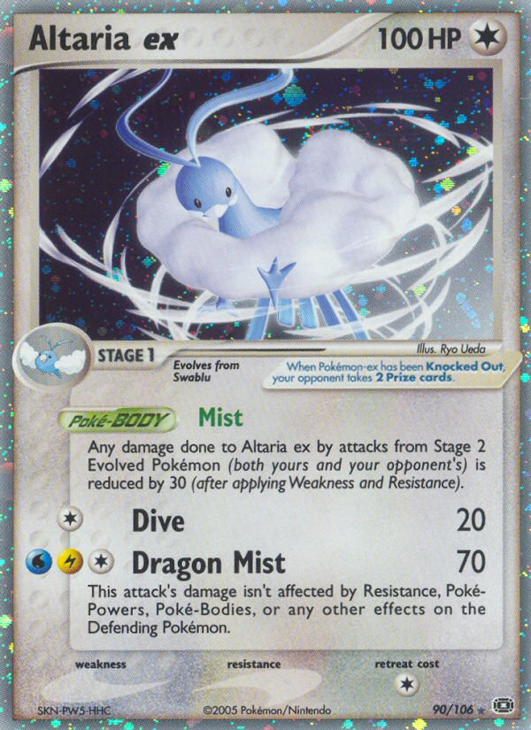 Altaria ex — Emerald #90/106