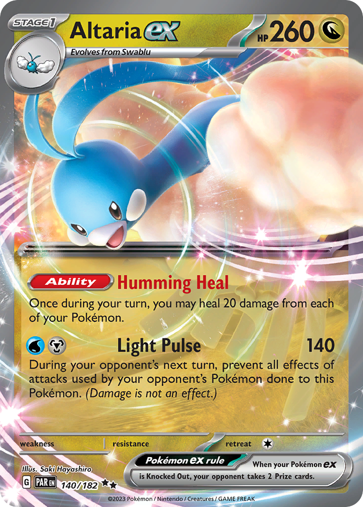 Altaria ex — SV04: Paradox Rift #140/182
