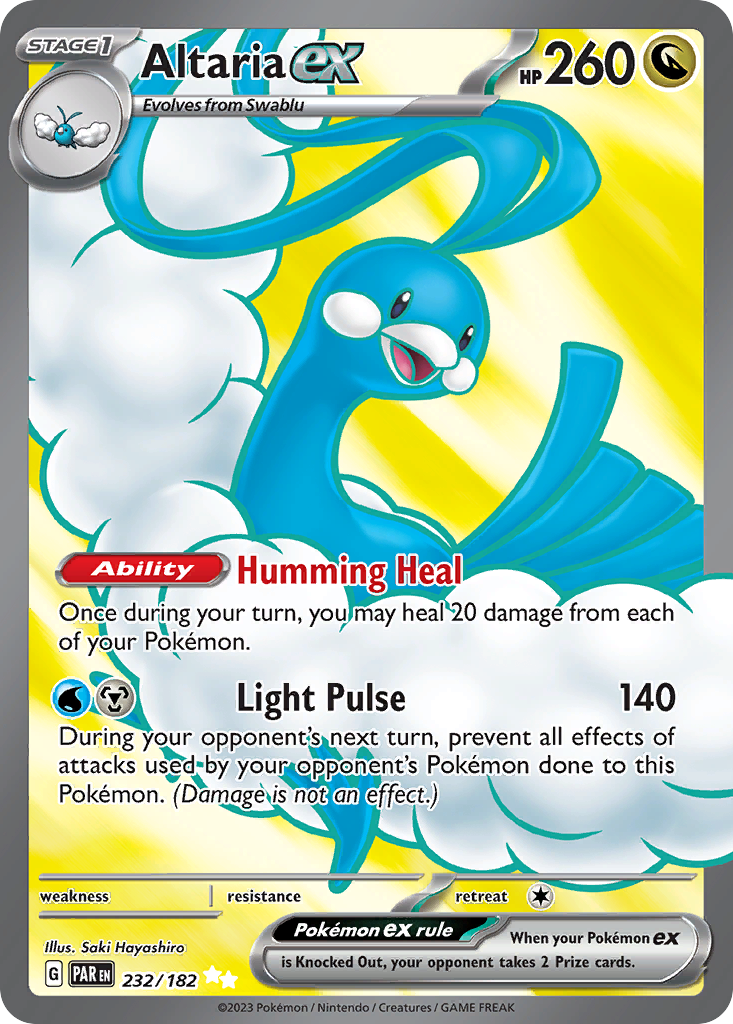 Altaria ex — SV04: Paradox Rift #232/182