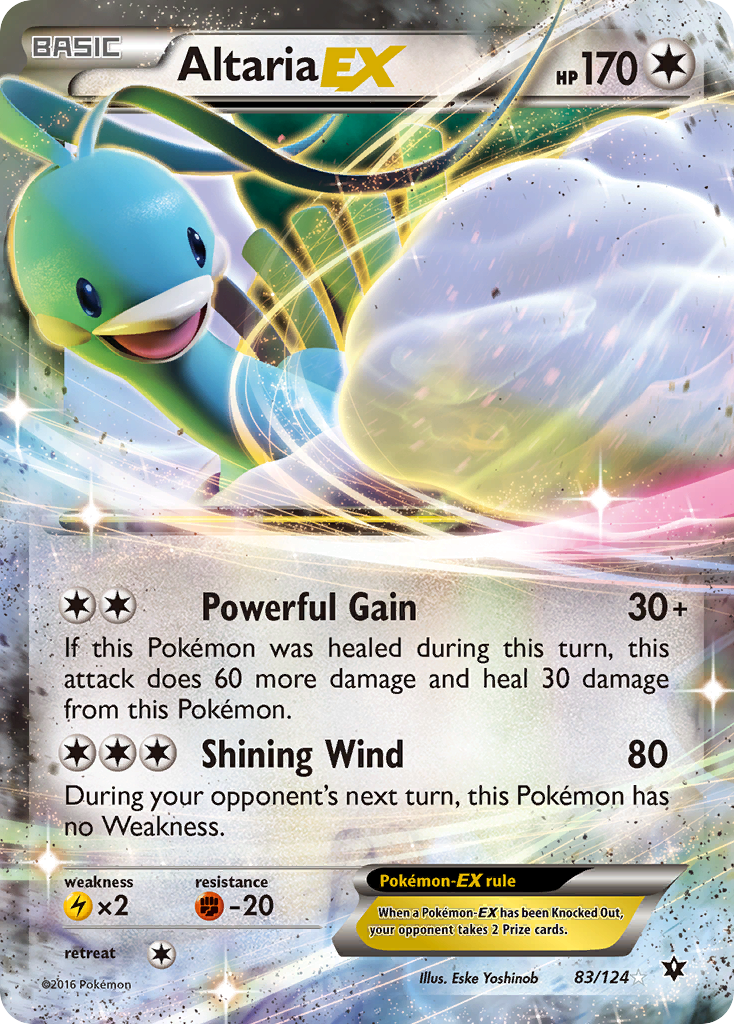 Altaria EX — XY - Fates Collide #83/124