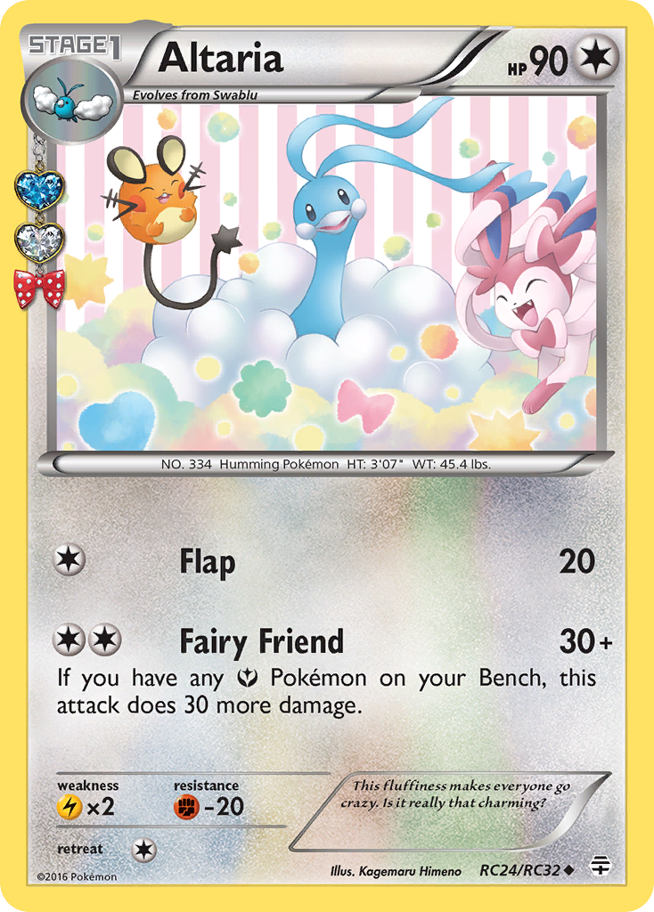 Altaria — Generations: Radiant Collection #RC24/RC32