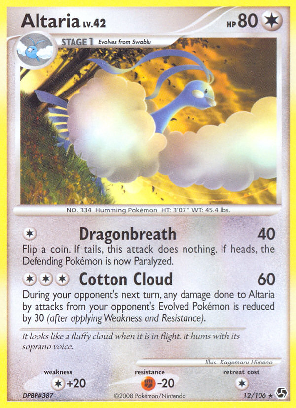Altaria — Great Encounters #12/106