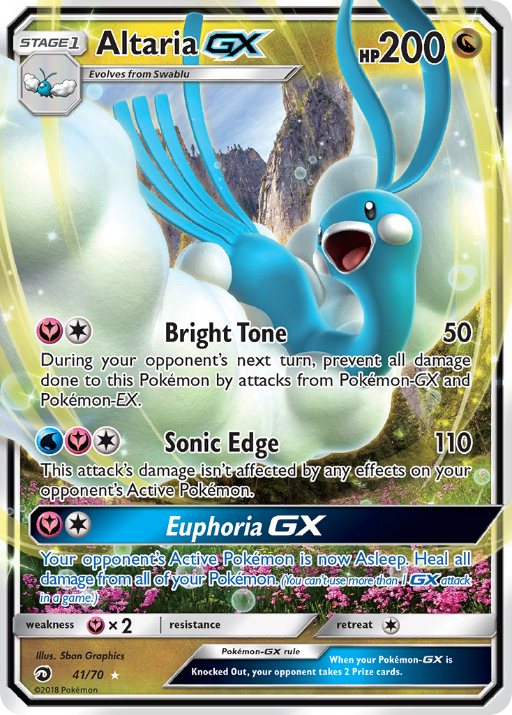 Altaria GX — Dragon Majesty #41/70