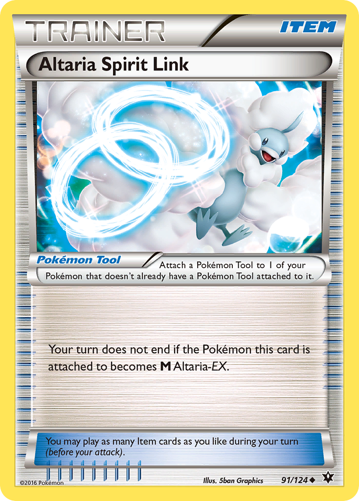 Altaria Spirit Link — XY - Fates Collide #91/124