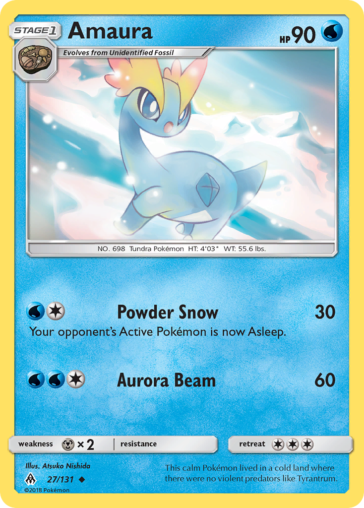 Amaura — SM - Forbidden Light #27/131