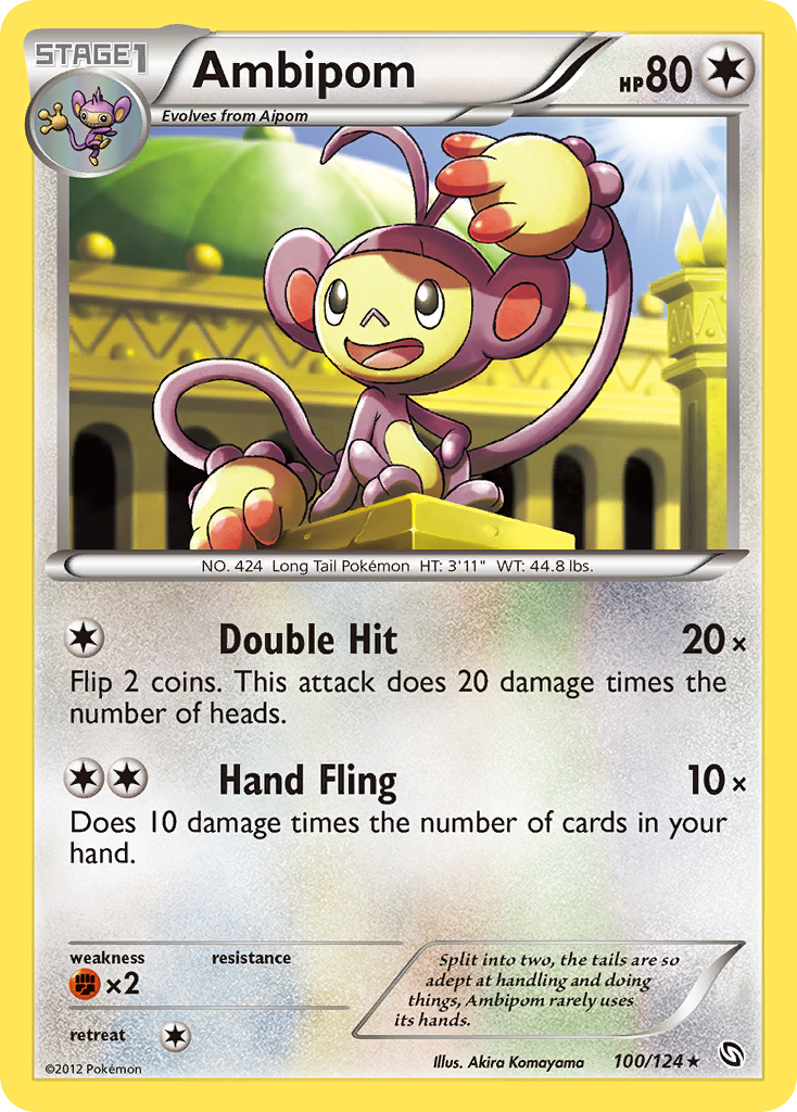 Ambipom — Dragons Exalted #100/124