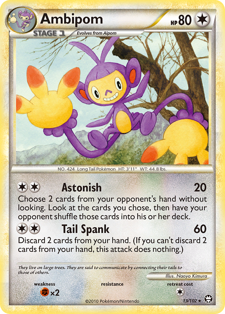 Ambipom — Triumphant #13/102