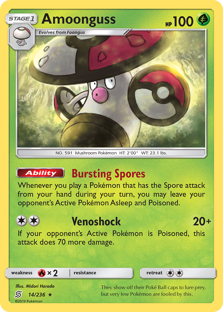 Amoonguss — SM - Unified Minds #14/236