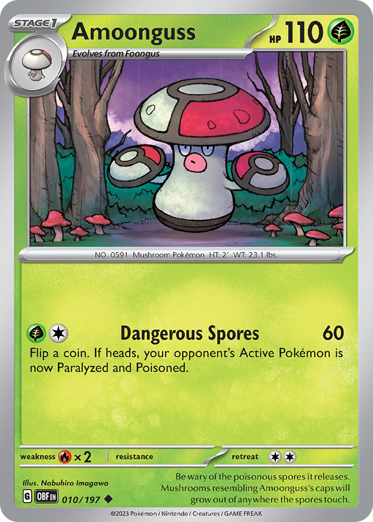 Amoonguss — SV03: Obsidian Flames #010/197