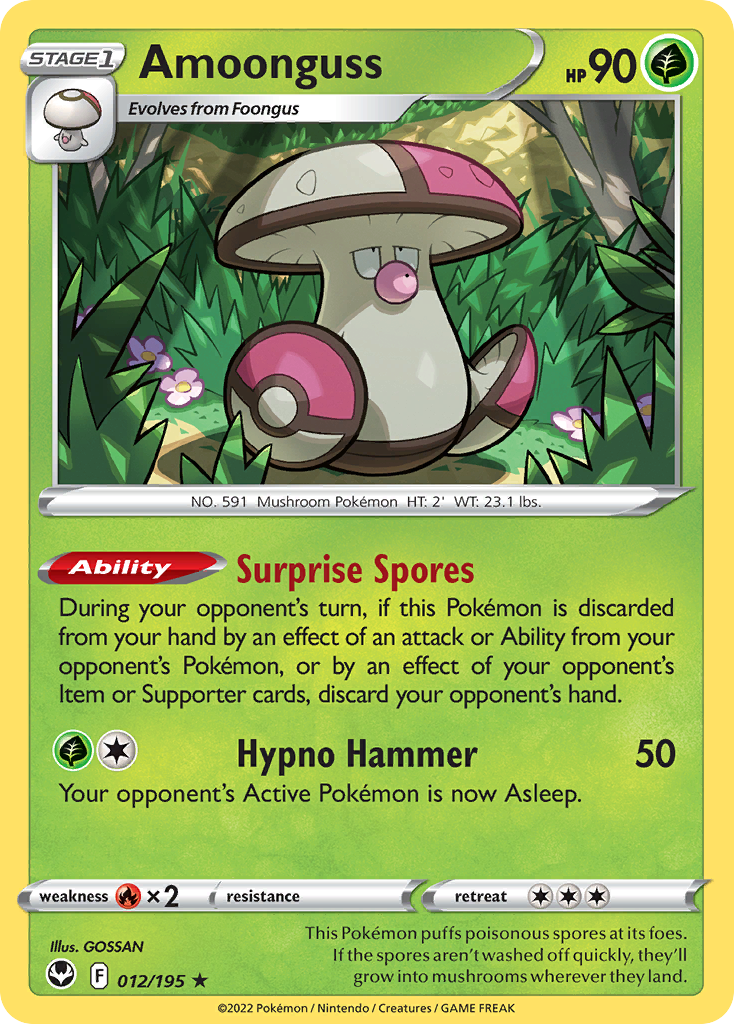 Amoonguss — SWSH12: Silver Tempest #012/195