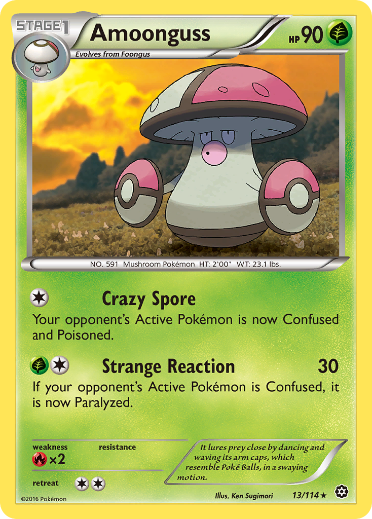 Amoonguss — XY - Steam Siege #13/114