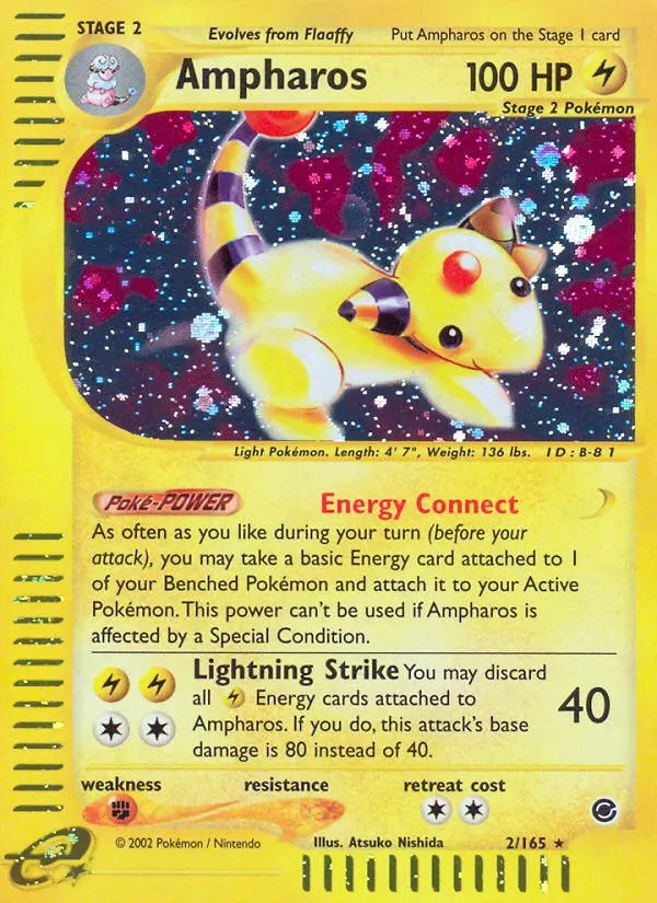 Ampharos (2) — Expedition #002/165