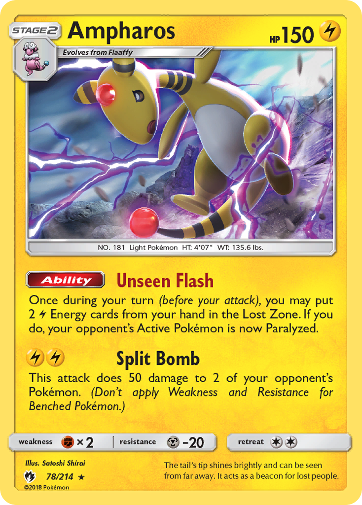 Ampharos — Deck Exclusives #078/214