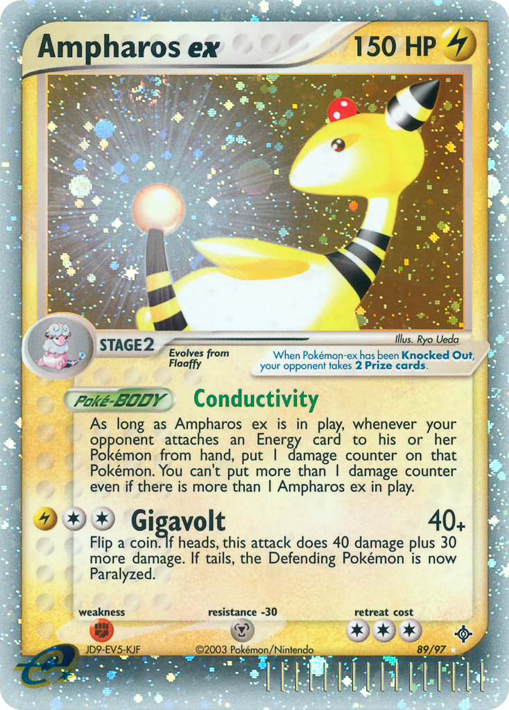 Ampharos ex — Dragon #89/97