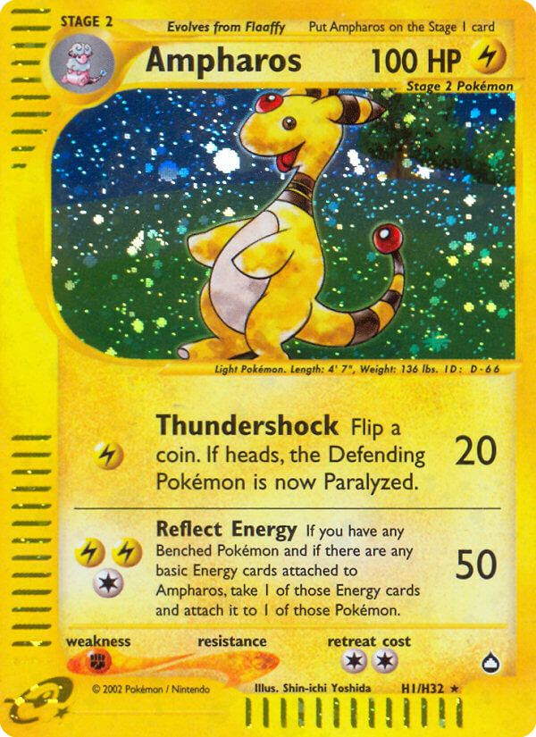 Ampharos (H1) — Aquapolis #H01/H32