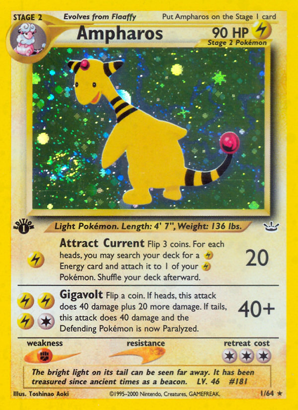 Ampharos — Neo Revelation #01/64