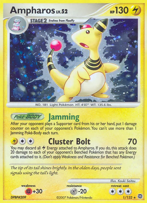 Ampharos — Secret Wonders #1/132