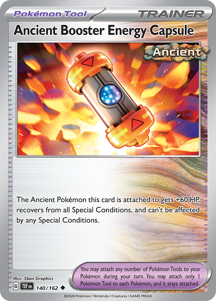 Ancient Booster Energy Capsule — SV05: Temporal Forces #140/162