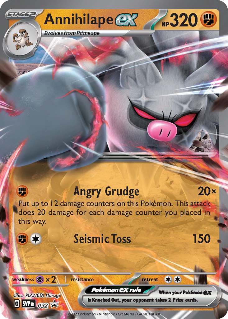 Annihilape ex — SV: Scarlet & Violet Promo Cards #032