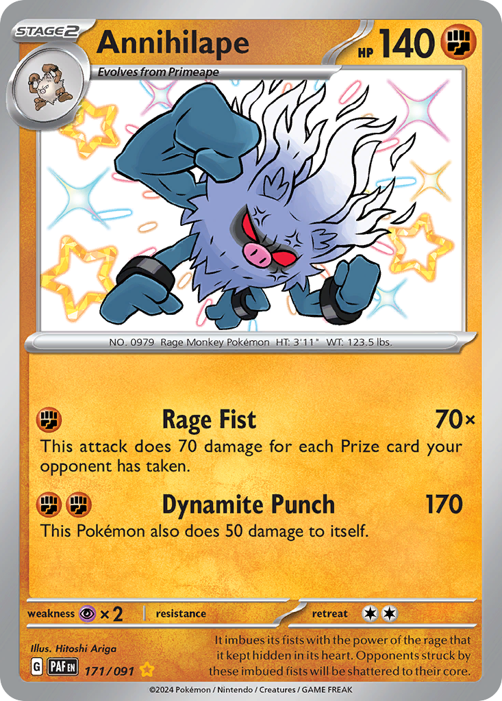 Annihilape — SV: Paldean Fates #171/091