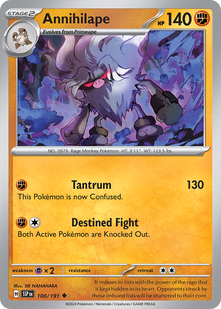 Annihilape — SV08: Surging Sparks #100/191