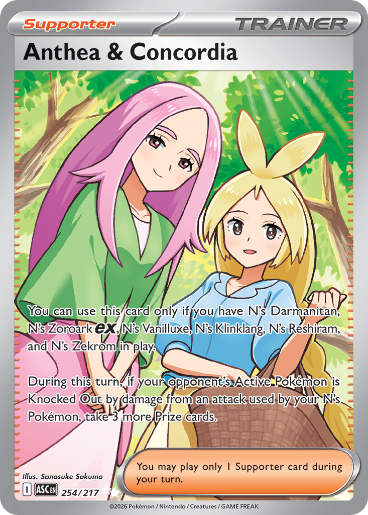 Anthea & Concordia — ME: Ascended Heroes #254/217