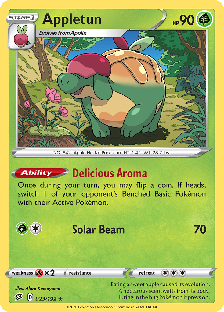 Appletun — SWSH02: Rebel Clash #023/192