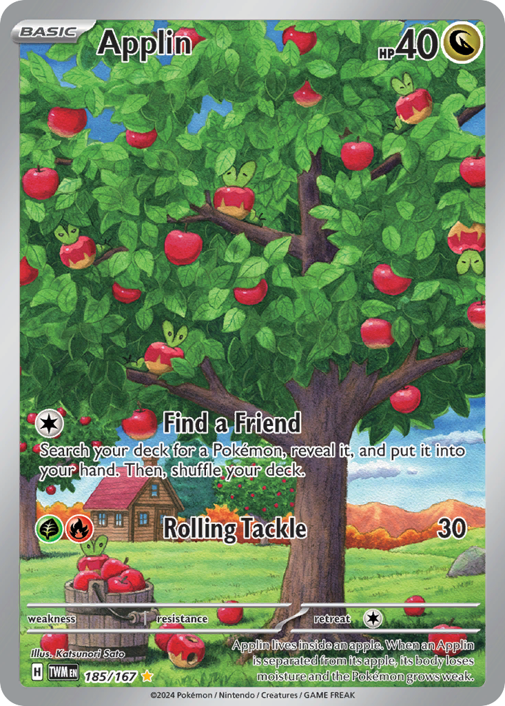 Applin — SV06: Twilight Masquerade #185/167