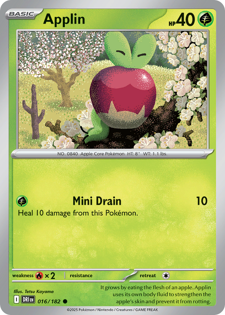 Applin — SV10: Destined Rivals #016/182