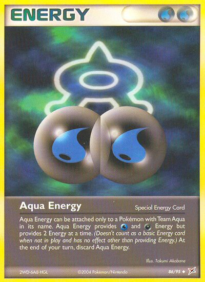 Aqua Energy — Team Magma vs Team Aqua #86/95