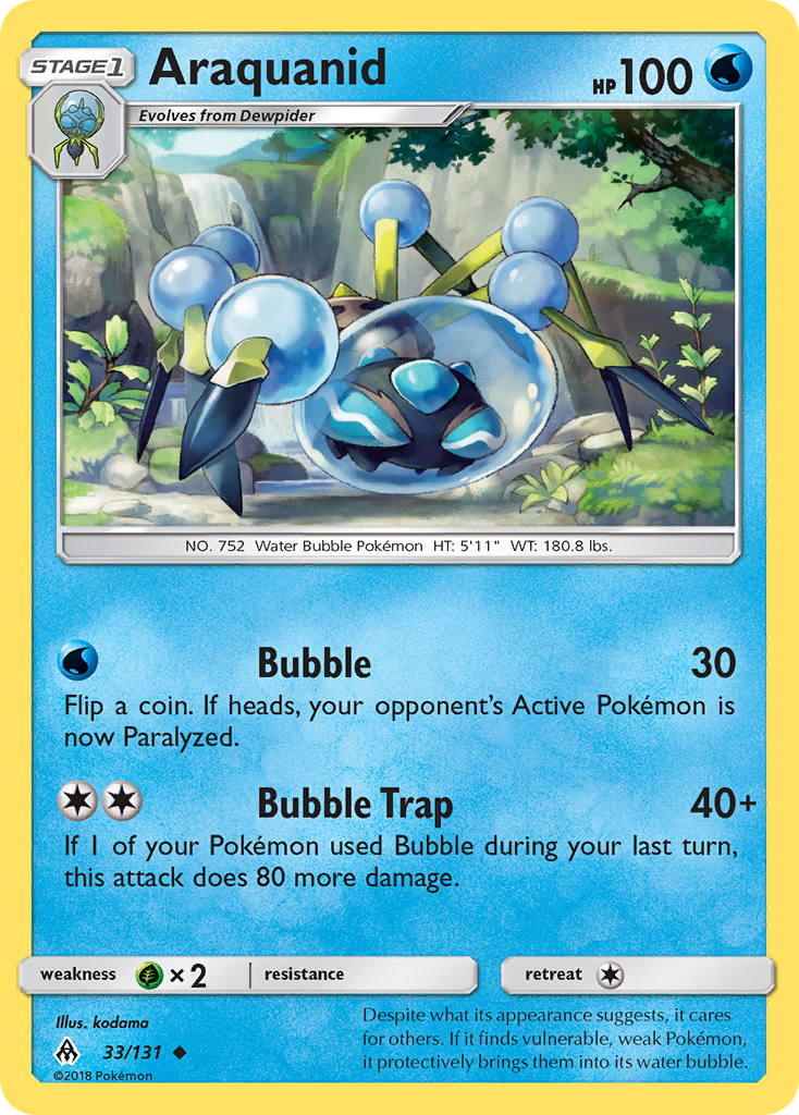 Araquanid — SM - Forbidden Light #33/131