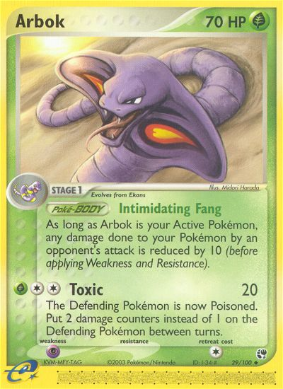 Arbok — Sandstorm #29/100