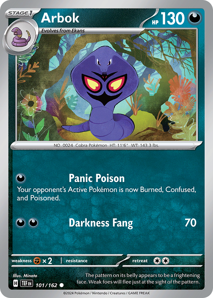 Arbok — SV05: Temporal Forces #101/162