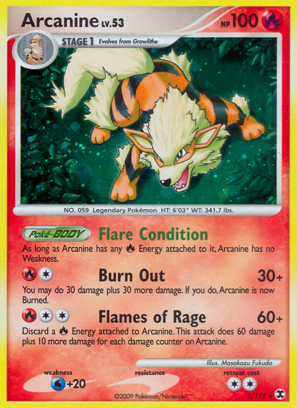 Arcanine — Rising Rivals #1/111