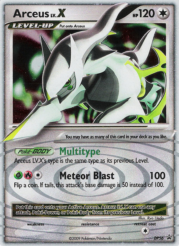 Arceus LV.X — Diamond and Pearl Promos #DP56