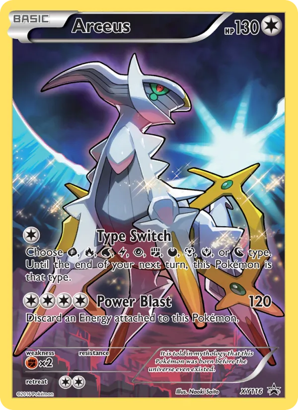 Arceus — XY Promos #XY116