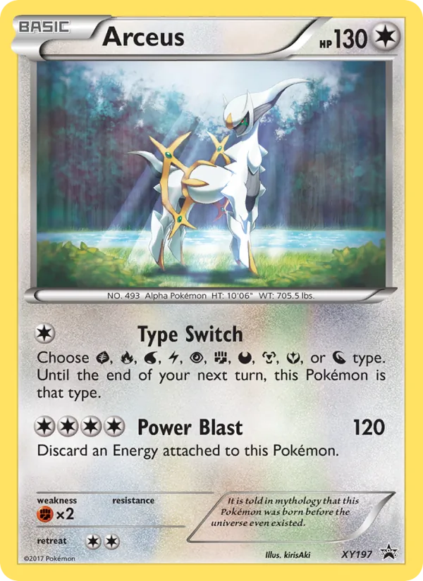 Arceus — XY Promos #XY197