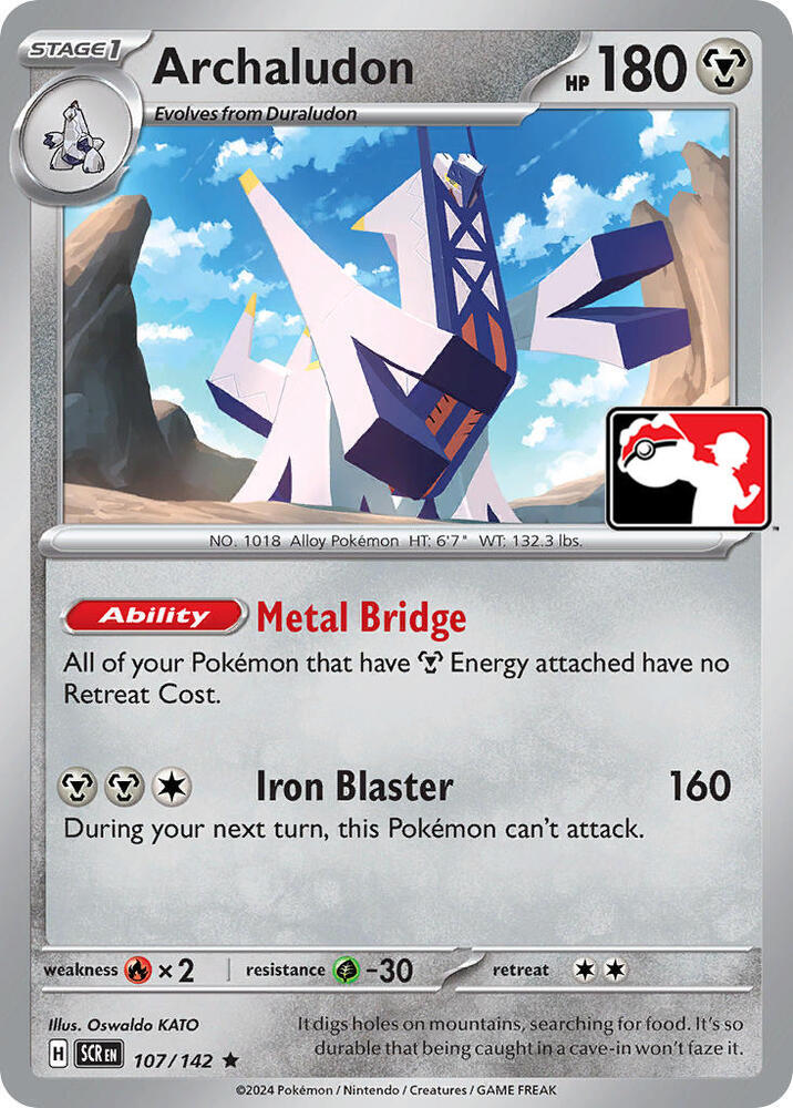 Archaludon — Prize Pack Series Cards #107/142