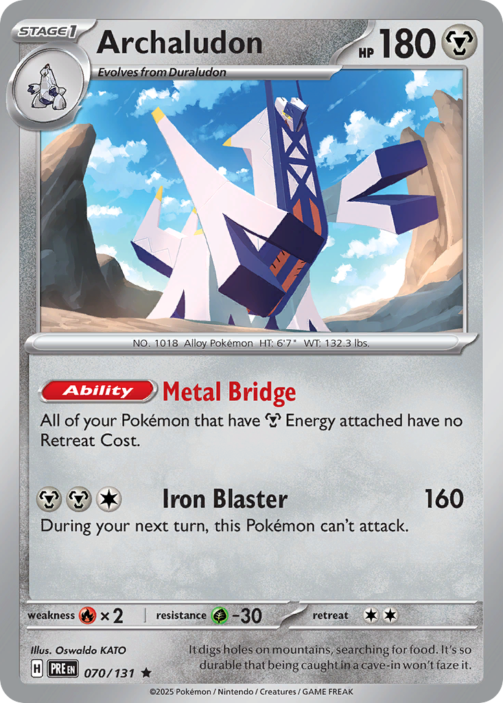 Archaludon — SV: Prismatic Evolutions #070/131