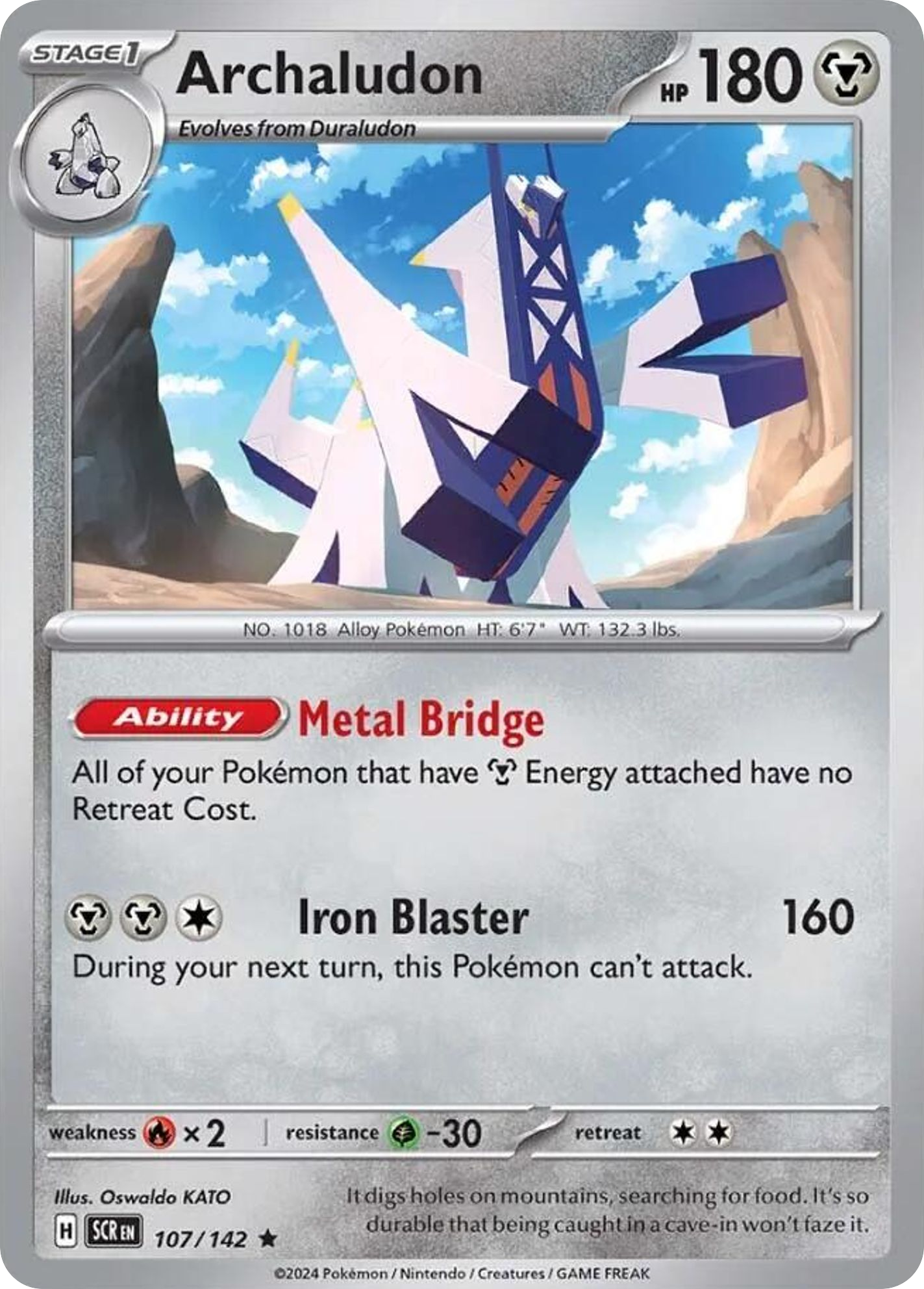Archaludon — SV07: Stellar Crown #107/142