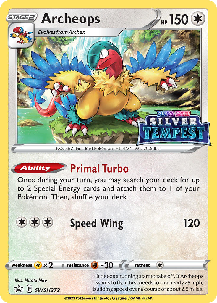 Archeops — SWSH: Sword & Shield Promo Cards #SWSH272