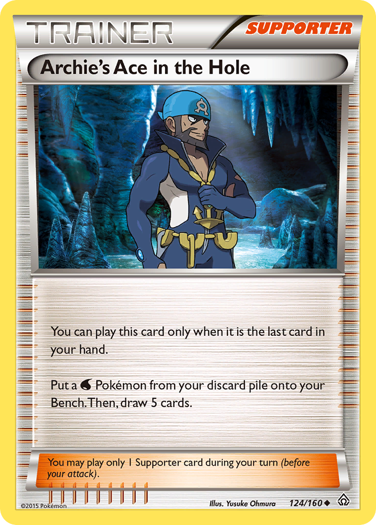Archie's Ace in the Hole — XY - Primal Clash #124/160