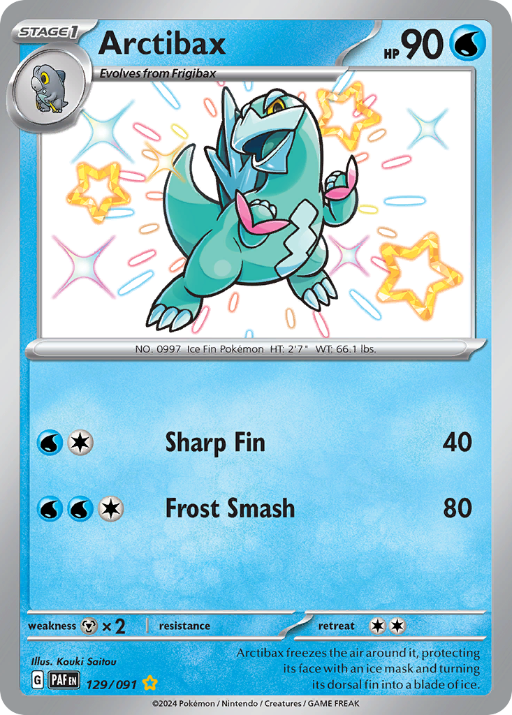 Arctibax — SV: Paldean Fates #129/091