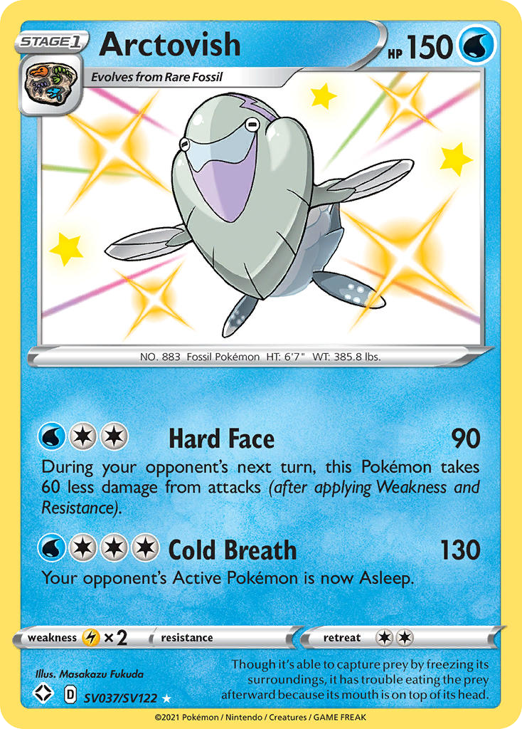 Arctovish — Shining Fates: Shiny Vault #SV037/SV122